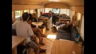 School Bus Conversion into a Fully Functional Mobile Home