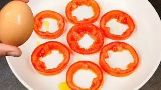 Если у вас есть 2 яйца, приготовьте эту очень простую закуску. Легкий рецепт завтрака с яйцом