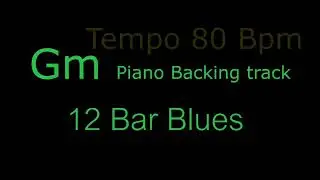 Ready​ For​ Jam​ ​!!! ​ 11​ Key Minor​ 12 ​Bar​ Piano  Backing​ Track​ And Jam​ Track