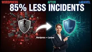 How We Reduced Security Incidents by 85% After Moving from WordPress to Laravel