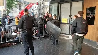 TotalEnergies: échauffourées avant une assemblée générale sous tension | AFP Images