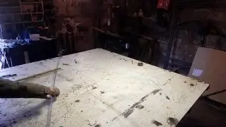 Самодельный цветник из металла