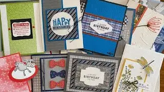2021 SU! Mini Catalog/Handsomely Suited for Stylish Masculine Cards