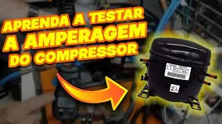 COMO TESTAR A AMPERAGEM DO MOTOR (COMPRESSOR) DO REFRIGERADOR