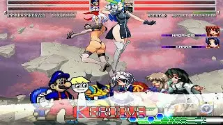 Team andersonkenya1 vs Team Zaki MUGEN Request Part 2 4v4 Battle!!!
