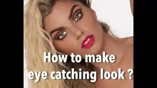 How to make eye catching look 👀| Photoshop retouch tutorial