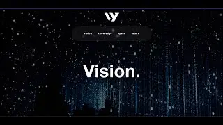 Sticky Navigation with Glass Effect Using Html Css Javascript - No Talking 