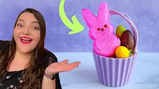 CUTE Easter Basket Hot Chocolate Bomb!