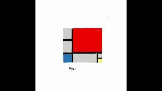 This is... Piet Mondrian Animation