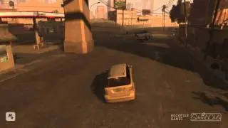 GTA IV Gameplay Footage - A Carjacking Gone Wrong