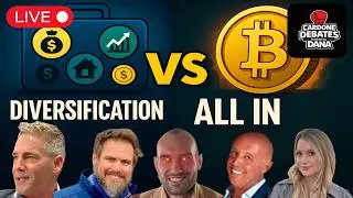 Diversification vs. All in On Bitcoin - Cardone Debates Hosted By Dana