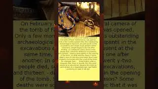 What caused the death of the scientists who opened Tutankhamun's tomb😱