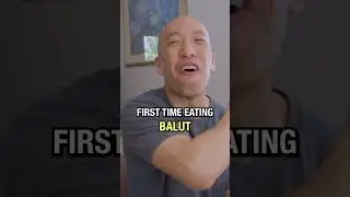 My first time eating Balut 