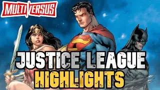 0 TO DEATH WITH THE JUSTICE LEAGUE | BATMAN, WONDER WOMAN & SUPERMAN MULTIVERSUS MONTAGE/COMBO VIDEO
