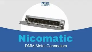 Nicomatic DMM Series Metal Connectors