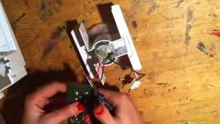 Disassembling a vacuum cleaner