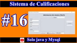 Sistema de Calificaciones en JAVA. PARTE 16 (Aprobado o Reprobado)