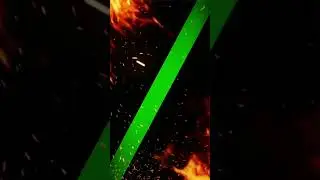 🔥 Fire frame Green screen video | Fire 🔥 Green screen video