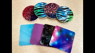 How To Design Coasters Using Cricut Infusible Ink