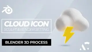 Blender 3D Cloud Model - Quick and Easy Modeling Tutorial