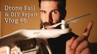 How to fix a drone... Vlog #6 Drone Fail & DIY Repair (How to repair a bent arm on a drone)