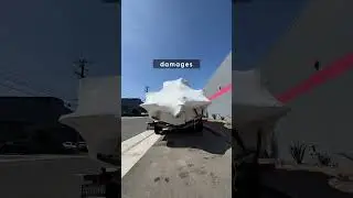 Boat shrink wrap #shorts