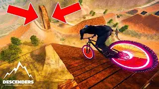 THE BIGGEST MTB JUMPS! (Descenders)
