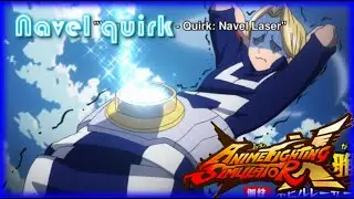NAVEL QUIRK SHOWCASE in Anime Fighting simulator X (UPDATE4)