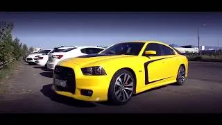 Автодром Чайка КИЕВ. Tesla Model S 85 гоняет с разными крутыми тачками.