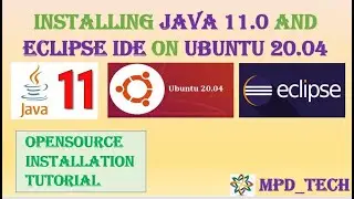 ECLIPSE  IDE | Software Installation on Ubuntu 20.04  by command line terminal | JRE/JDK 11.0