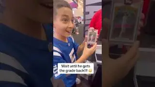 He found the BEST CARD in the ENTIRE PRODUCT! 🥹❤️🤯
