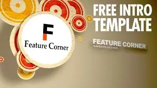 Free Paper Circles Intro After Effects | Free After Effects Template | Free Download