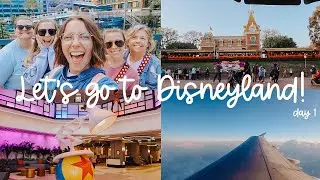 DISNEYLAND TRAVEL DAY // downtown disney + resort hopping