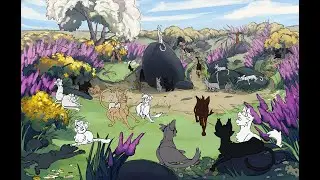 Drawing WindClan's forest camp
