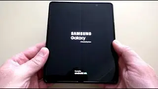 Samsung Galaxy Z Fold3 5G Android Boot animation