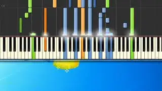[Piano Tutorial Synthesia]Dormir contigo - Luis Miguel