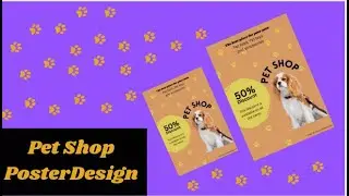 Pet Shop Poster Design