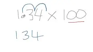turning decimals to percentage maths