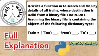 Write a function in to search and display details of all trains,whose destination is Delhi from a bi