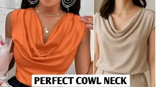Cowl Neckline
