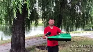 Карповый кораблик! Первый спуск на воду!