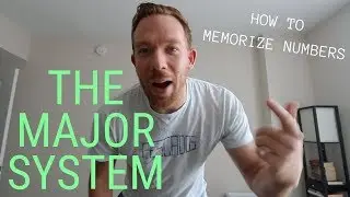 THE MAJOR SYSTEM (MEMORIZING NUMBERS) // RANDOM MEMORY TIPS 