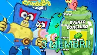 Ho FINITO L'EVENTO DI SPONGEBOB in club con solo 3 membri! Senza shoppare! Brawl Stars