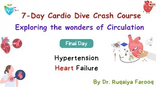 Last day Physiology crash course on Circulation by Dr Ruqaiya Medsparkles