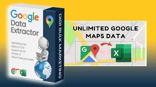 How To Extract Google Maps Database | Unlimited Extract Google Maps Data