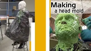 Making a Silicone Head Mold for Cosplay