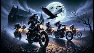 The Highway's Echo. Song about brave motorcycle girls