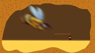 Terraria: Beating FTW Queen bee Pre-evil biome boss as a mage