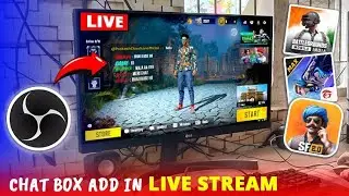 How To Add Chat Box On Live Streaming Using OBS Studio 🔥