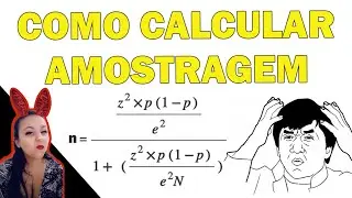 [RESOLVIDO] AMOSTRAGEM, COMO CALCULAR USANDO A FÓRMULA?